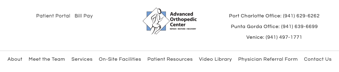 Advanced Orthopedic Center